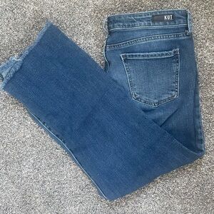 Kut from Kloth Kelsey High Rise Cropped Jeans